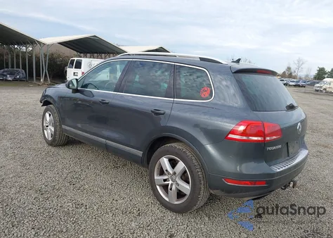 2012 Volkswagen Touareg Vr6 Lux z USA, uszkodzony, nr VIN WVGEF9BP4CD006623